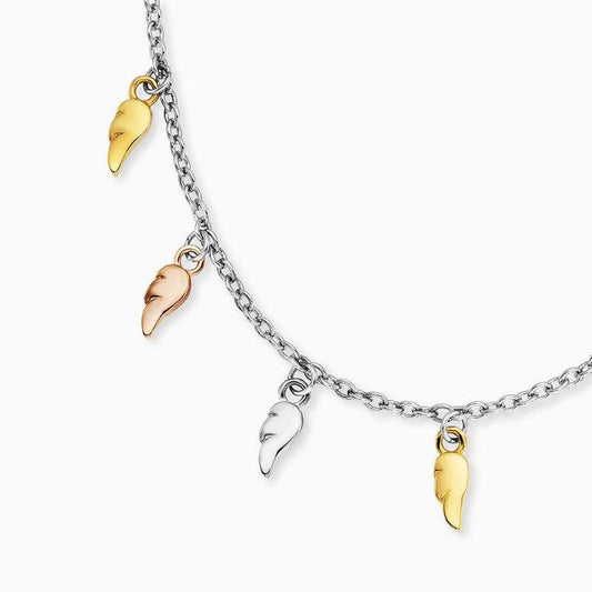 Engelsrufer Flying Wings Tri-color Necklace