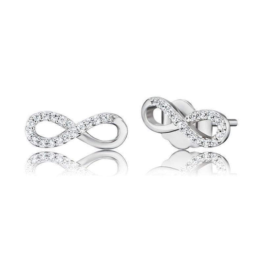 Engelsrufer Infinity Love CZ Stud Earrings