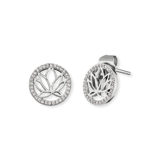 Engelsrufer Lotus Stud Earrings