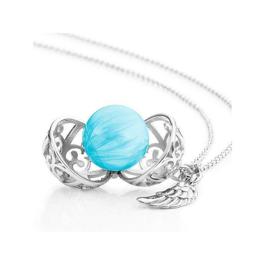 Engelsrufer Necklace Angel Whisperer with Wing Turquoise