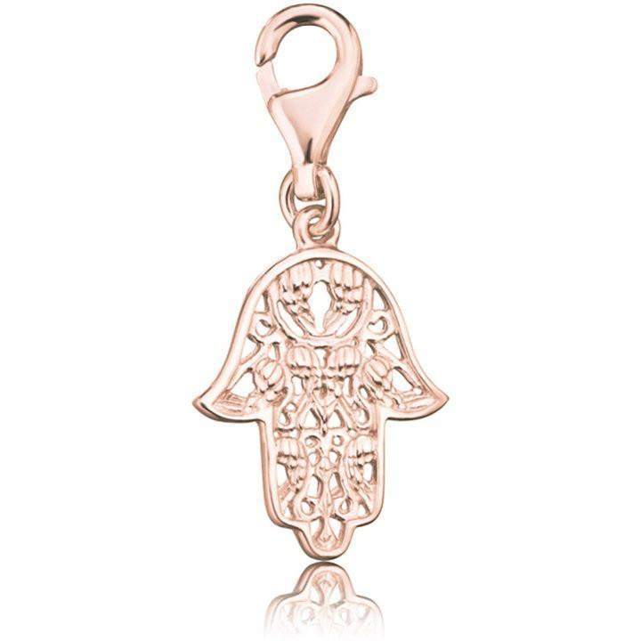 Engelsrufer Rose Gold 'Hamsa' Hand Charm – Engelsrufer Online