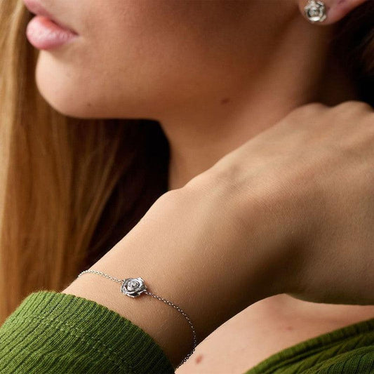 Engelsrufer Rose Silver Bracelet with Zirconia