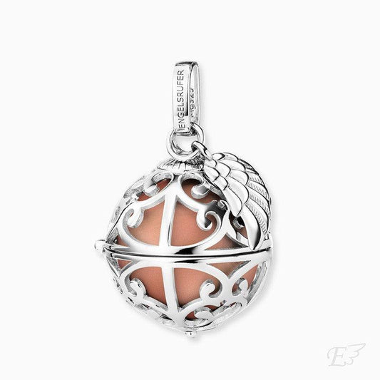 Engelsrufer Whisperer Silver Pendant with Rose MOP Effect Sound Ball