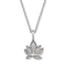 Engelsrufer Small Pave Lotus Necklace