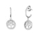 Engelsrufer CZ Tree of Life Hoop Earrings