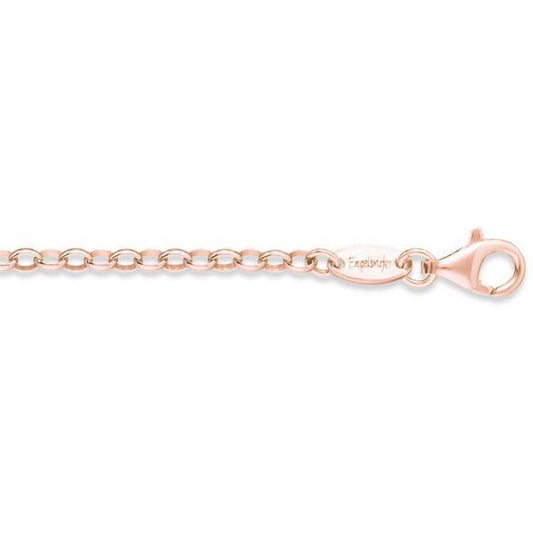 Engelsrufer Rose Gold Oval Link Necklace