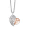 Engelsrufer 2T CZ Heartwing Necklace