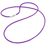 Engelsrufer 80cm Purple Satin Necklace