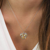 Engelsrufer Aloha Bicolor Heart Necklace