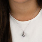 Engelsrufer Necklace Angel Whisperer with Wing Turquoise