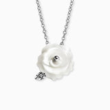Engelsrufer Rose Silver with Mother-of-Pearl Necklace