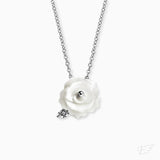 Engelsrufer Rose Silver with Mother-of-Pearl Necklace