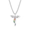 Engelsrufer Silver Multicoloured Angel Necklace
