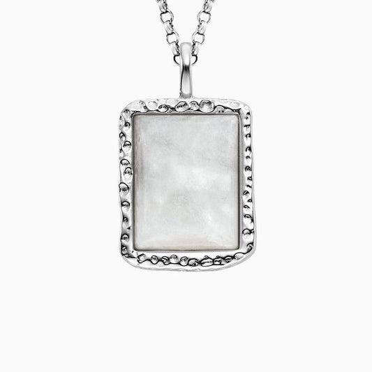 Engelsrufer Silver Pure Moon With Moonstone Necklace