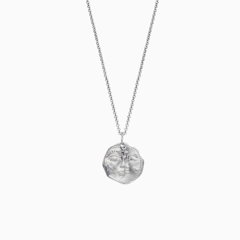 Engelsrufer Silver Sun, Moon & Stars Chain With Pendant