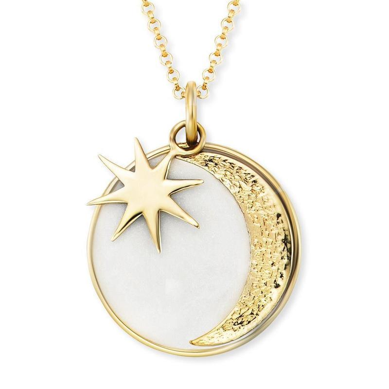 Engelsrufer Sun, Moon & Star Necklace