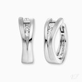 Engelsrufer Xena Silver Hoops with Zirconia